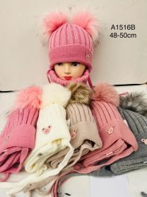 Komplet Czapki Dziecięce (40-48CM/10kpt)