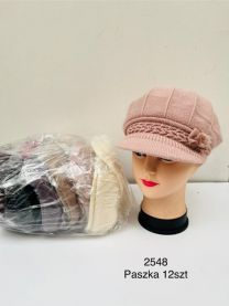 Beret damskie (uniwersalny/12szt)