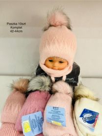 Komplet Czapki Dziecięce (42-44/10kpt)