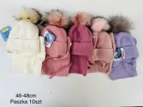 Komplet Czapki Dziecięce (46-48cm/10kpt)