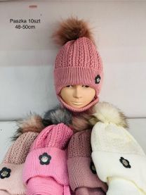 Komplet Czapki Dziecięce (48-50cm/10kpt)