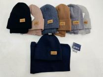 Komplet czapki damskie (uniwersalny/10szt)