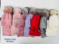 Komplet Czapki Dziecięce (48-50/10kpt)