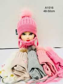 Komplet Czapki Dziecięce (48-50cm/10kpt)