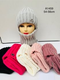 Komplet Czapki Dziecięce (54-56cm/10kpt)