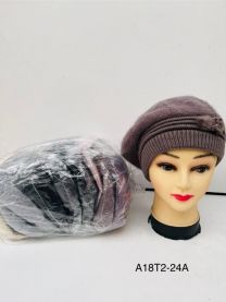 Beret damskie (uniwersalny/12szt)