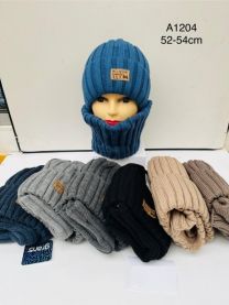 Komplet Czapki Dziecięce (52-54cm/10kpt)