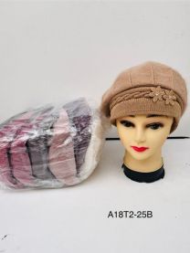 Beret damskie (uniwersalny/12szt)