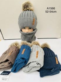 Komplet Czapki Dziecięce (52-54cm/10kpt)