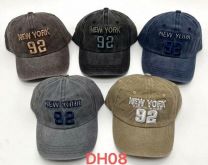 Czapki męskie z daszkiem (uniwersalny/12szt)