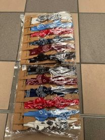 Szaliki damskie (uniwersalny/12szt)