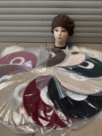Beret damskie (uniwersalny/12szt)