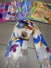 Szaliki damskie (uniwersalny/12szt)