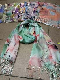 Szaliki damskie (uniwersalny/12szt)