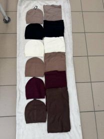 Komplet czapki damskie (uniwersalny/12kpt)