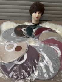 Beret damskie (uniwersalny/12szt)