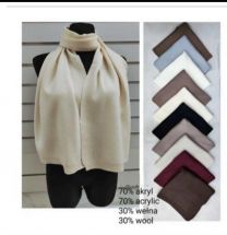 Szaliki damskie (uniwersalny/12szt)