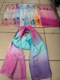 Szaliki damskie (uniwersalny/12szt)