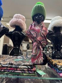 Szaliki damskie (uniwersalny/12szt)