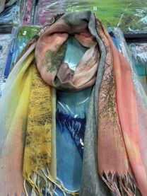 Szaliki damskie (uniwersalny/12szt)