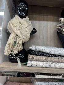 Szaliki damskie (uniwersalny/12szt)