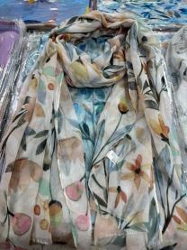 Szaliki damskie (uniwersalny/12szt)