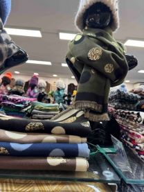 Szaliki damskie (uniwersalny/12szt)