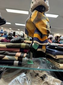 Szaliki damskie (uniwersalny/12szt)