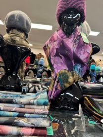 Szaliki damskie (uniwersalny/12szt)