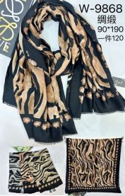 Szaliki damskie (uniwersalny/12szt)