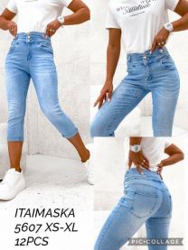 Rybaczki Jeansy damskie (XS-XL/12szt)