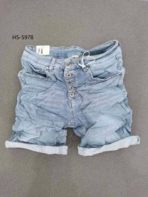 Spodenki jeans damskie (34-42/10szt)