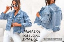 Kurtka jeansowa damska (S-XL/10szt)