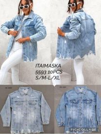 Kurtka jeansowa damska (S-XL/10szt)