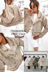 Kurtka jeansowa damska (S-XL/10szt)