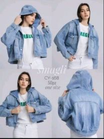 Kurtka jeansowa damska (uniwersalny/10szt)