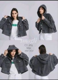 Kurtka jeansowa damska (uniwersalny/10szt)