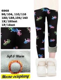 Ocieplane Spodnie dzieci (98-140/12szt)