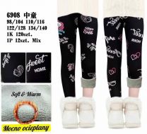 Ocieplane Spodnie dzieci (98-140/12szt)