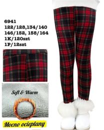 Ocieplane Spodnie dzieci (122-164/12szt)