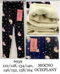 Ocieplane Spodnie dzieci (122-164/12szt)