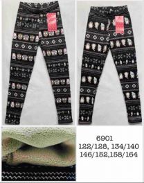 Ocieplane Spodnie dzieci (122-164/12szt)