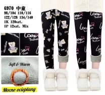 Ocieplane Spodnie dzieci (98-140/12szt)