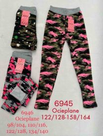Ocieplane Spodnie dzieci (122-164/12szt)