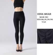 Spodnie legginsy damskie (S-3XL/12szt)