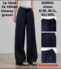 Spodnie elastyczny (S-2XL/12szt)