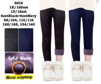 Ocieplane Spodnie dzieci (98-140/12szt)