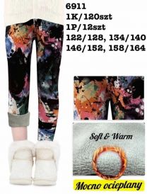 Ocieplane Spodnie dzieci (122-164/12szt)