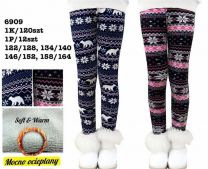 Ocieplane Spodnie dzieci (122-164/12szt)