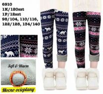 Ocieplane Spodnie dzieci (98-140/12szt)